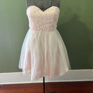 Pink party dress Forever 21 size large